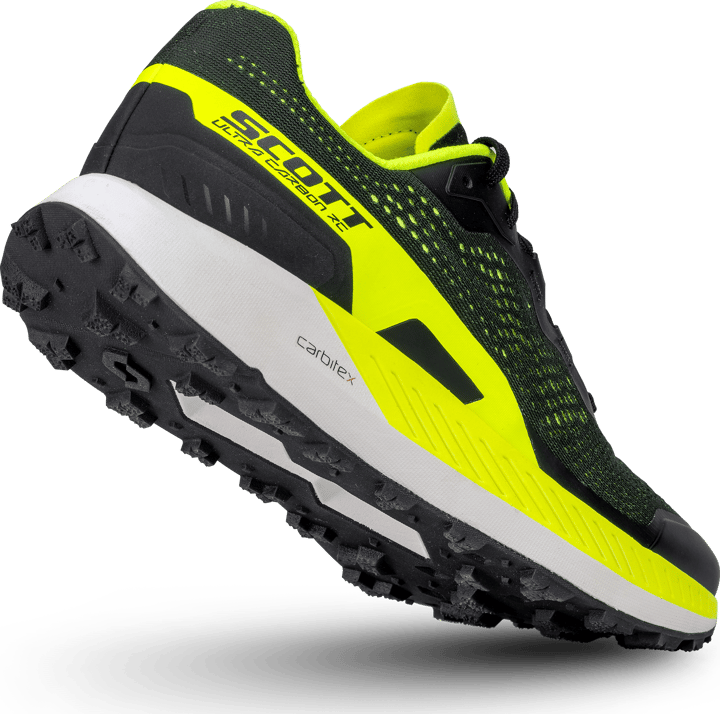 Scott Men's Ultra Carbon RC Shoe Black/Yellow Scott