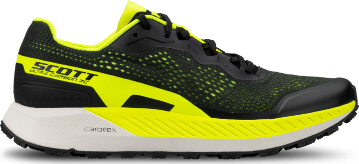 Men's Ultra Carbon RC Shoe Black/Yellow Scott
