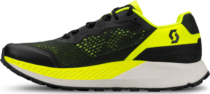Men's Ultra Carbon RC Shoe Black/Yellow Scott