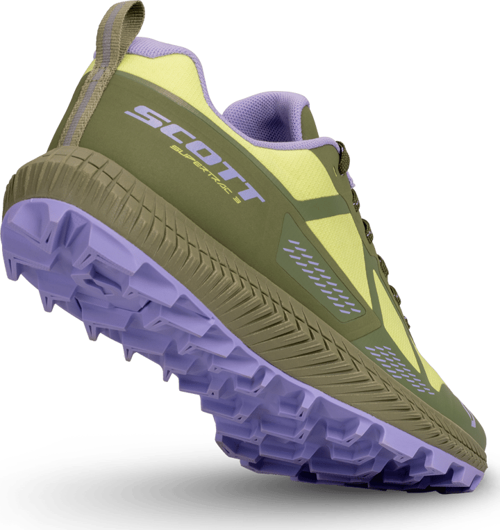 Scott Women's Supertrac 3 Shoe Bitter Yellow/Sage Green Scott Scott Women's Supertrac 3 Shoe Bitter Yellow/Sage Green Scott
