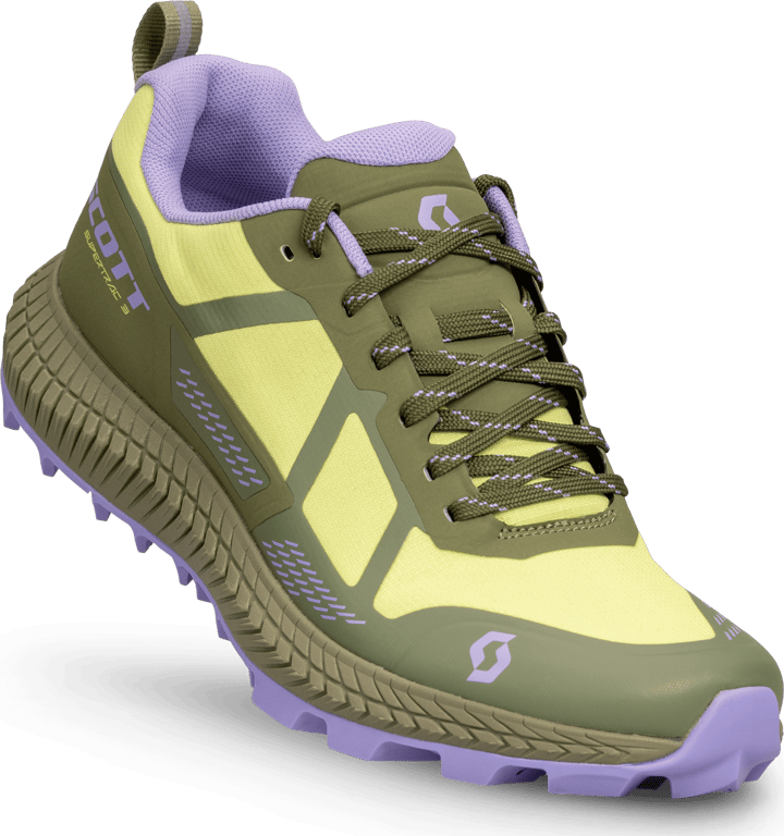 Women's Supertrac 3 Shoe Bitter Yellow/Sage Green Scott