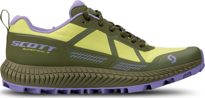 Women's Supertrac 3 Shoe Bitter Yellow/Sage Green Scott