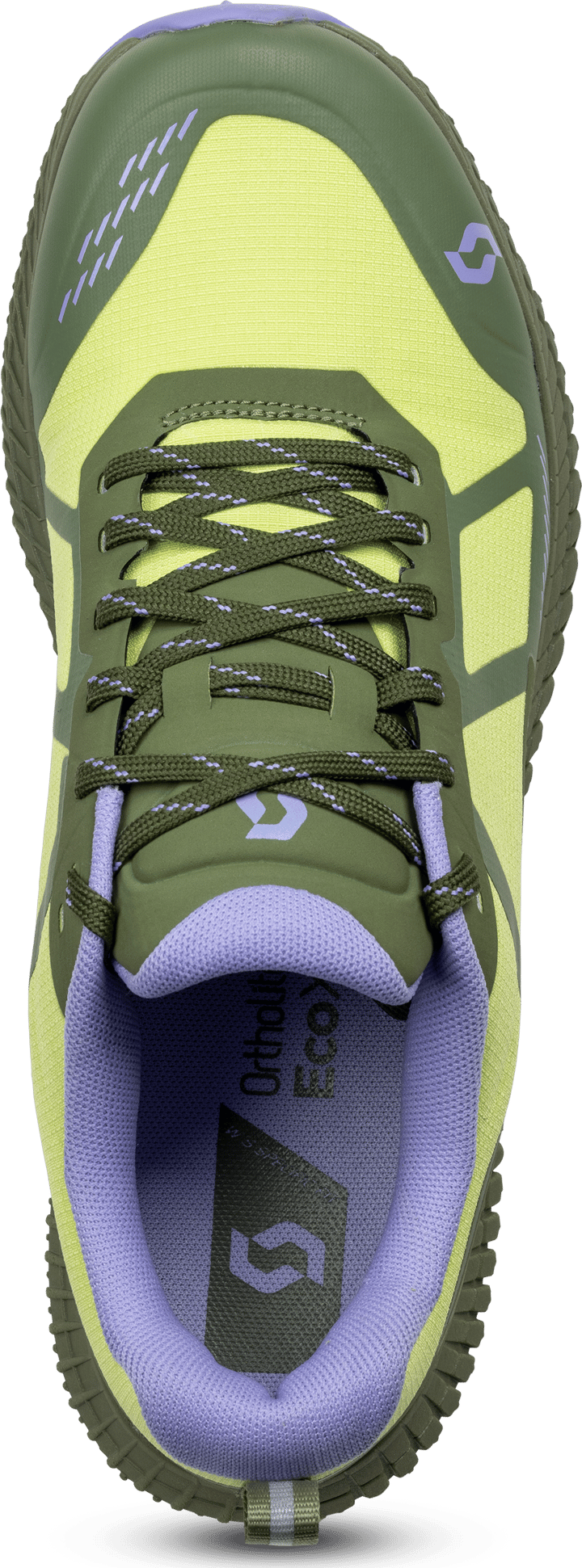 Scott Women's Supertrac 3 Shoe Bitter Yellow/Sage Green Scott