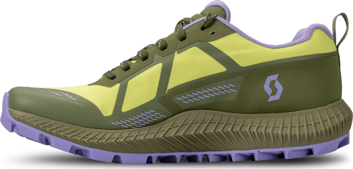 Scott Women's Supertrac 3 Shoe Bitter Yellow/Sage Green Scott