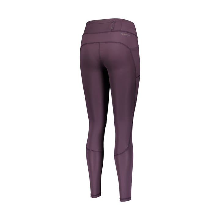 Scott Women's Trail Run Full Tight Dark Purple Scott