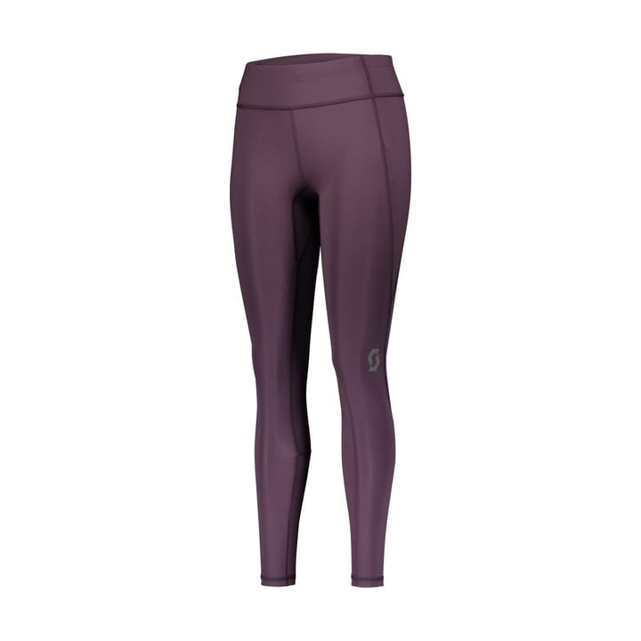 Scott Women's Trail Run Full Tight Dark Purple Scott