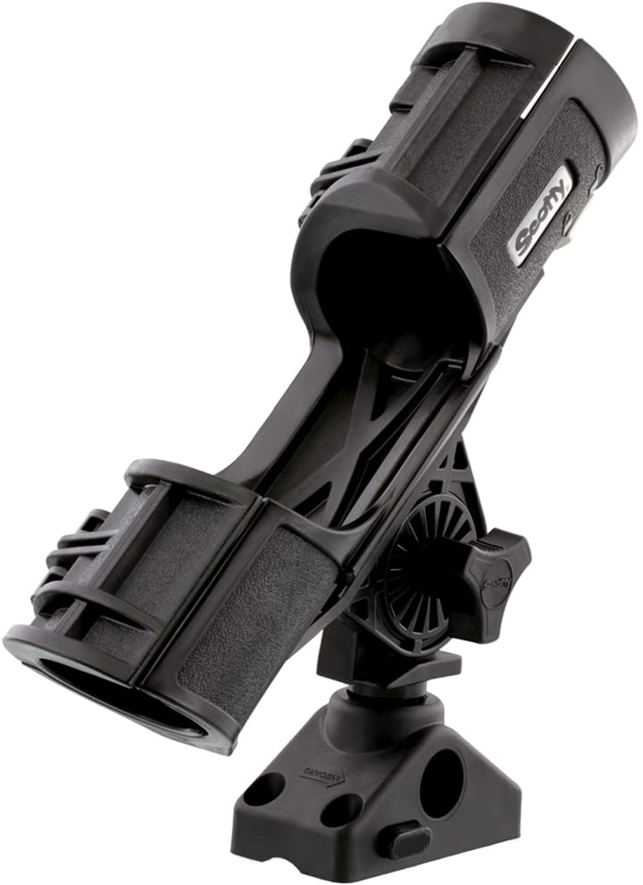 Scotty 400 Orca Rod Holder, Black w/241 Side/Deck Mount Black Scotty Scotty 400 Orca Rod Holder, Black w/241 Side/Deck Mount Black Scotty