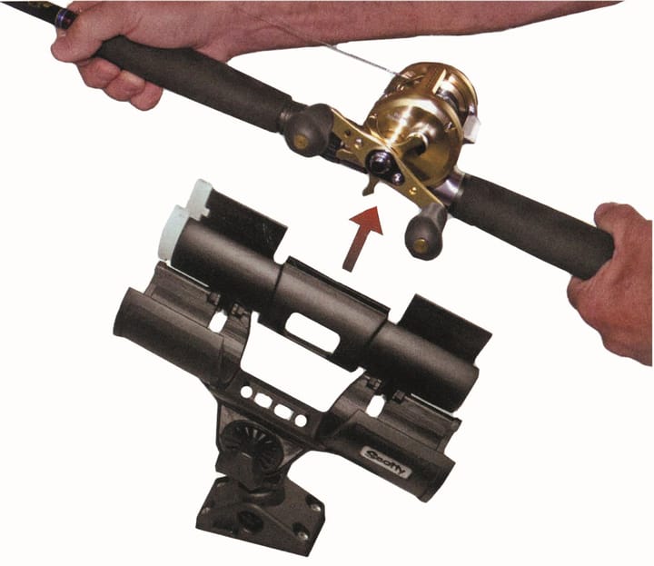 Scotty 400 Orca Rod Holder, Black w/241 Side/Deck Mount Black Scotty Scotty 400 Orca Rod Holder, Black w/241 Side/Deck Mount Black Scotty