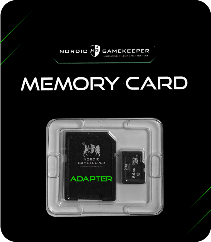 Nordic Gamekeeper 64GB SD-Card Black Nordic Gamekeeper