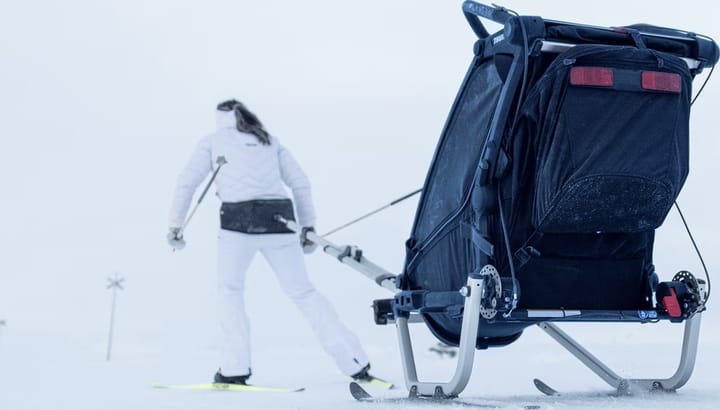 Thule Chariot Xc Ski Kit Aluminium/black Thule