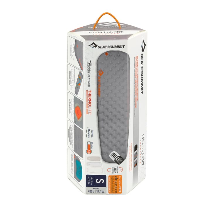 Airmat Etherlight XT Insulated Small PEWTER Sea To Summit
