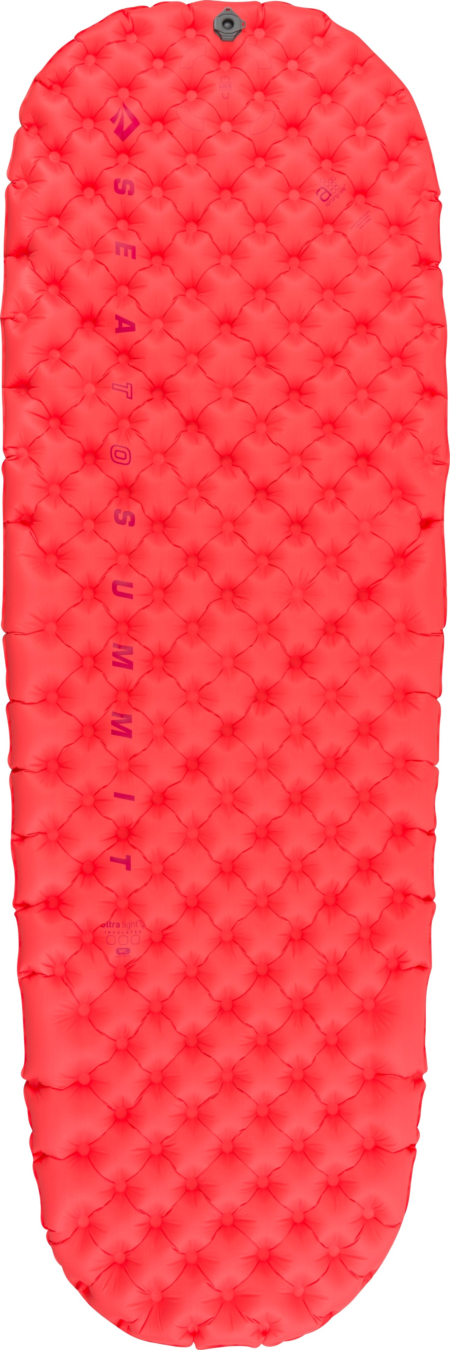 Sea To Summit Women's Airmat Ultralight Insulated Large Coral Oppblåsbare liggeunderlag Large