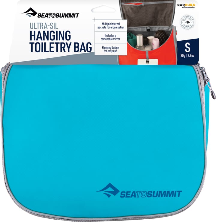 Sea To Summit Hanging Toiletry Bag Ultra-Sil S Blue Sea To Summit Sea To Summit Hanging Toiletry Bag Ultra-Sil S Blue Sea To Summit