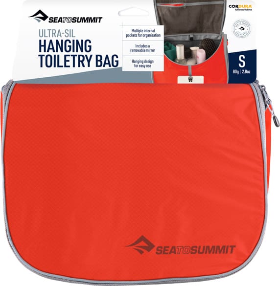 Sea To Summit Hanging Toiletry Bag Ultra-Sil S Orange Sea To Summit