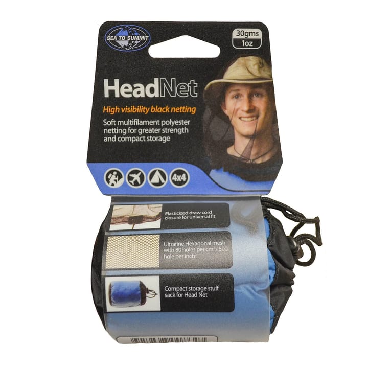 Sea To Summit Mosquito Headnet Standard Black Sea To Summit