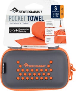 Sea To Summit Pocket Towel S Outback Orange Sea To Summit