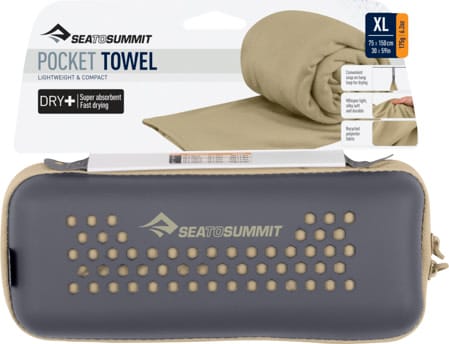Sea To Summit Pocket Towel XL Desert Sea To Summit Sea To Summit Pocket Towel XL Desert Sea To Summit