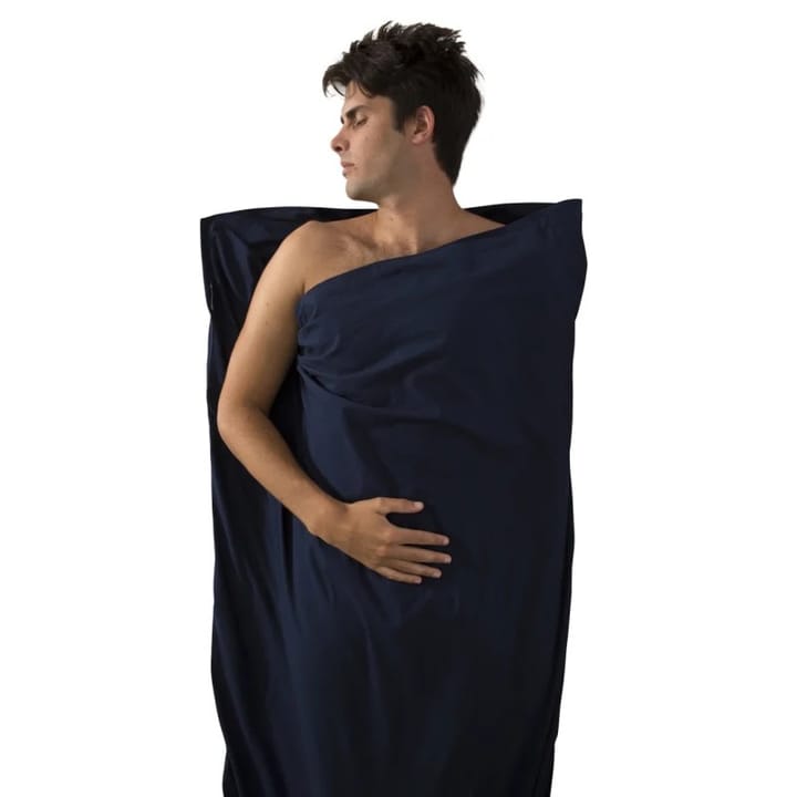 Sea To Summit Premium Cotton Travel Liner Mummy Navy Blue Sea To Summit