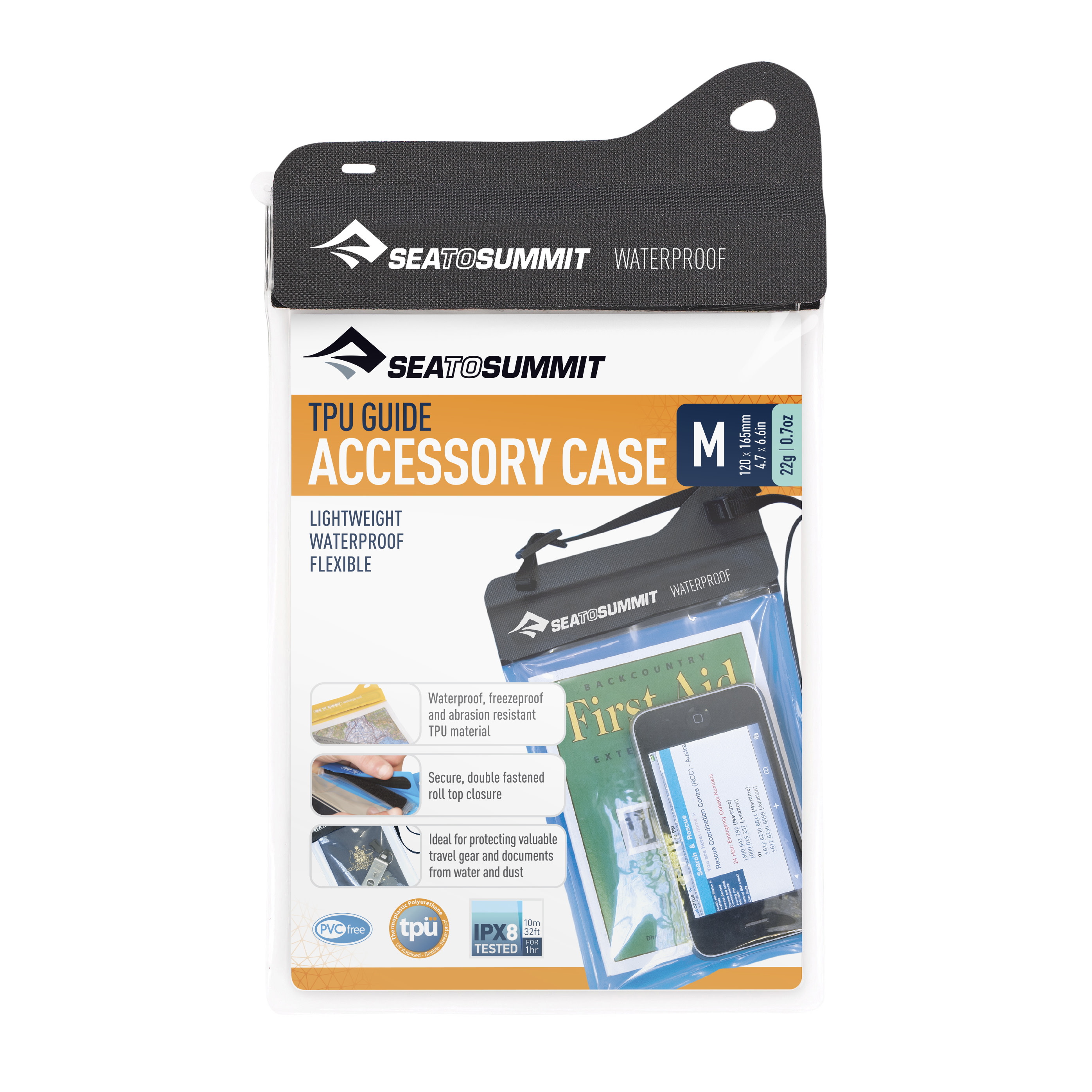 Sea To Summit TPU Guide Accessory Case Medium Black Elektronikförvaring Medium