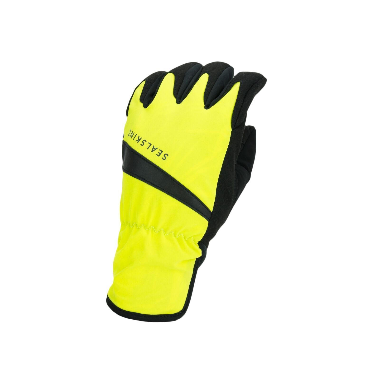 Sealskinz Men's Waterproof All Weather Cycle Glove Neon Yellow/Black