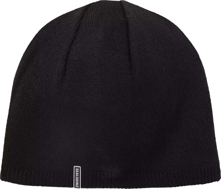 Cley Waterproof Cold weather Beanie Hat Black/Dark Grey Sealskinz