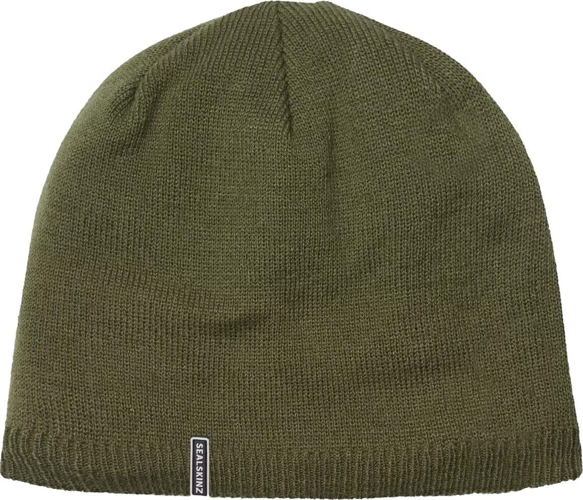 Sealskinz Cley Waterproof Cold weather Beanie Hat Olive L/XL, Olive