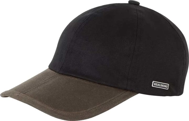 Sealskinz Marham Waterproof Waxed Canvas Foldable Cap Black/Olive Sealskinz