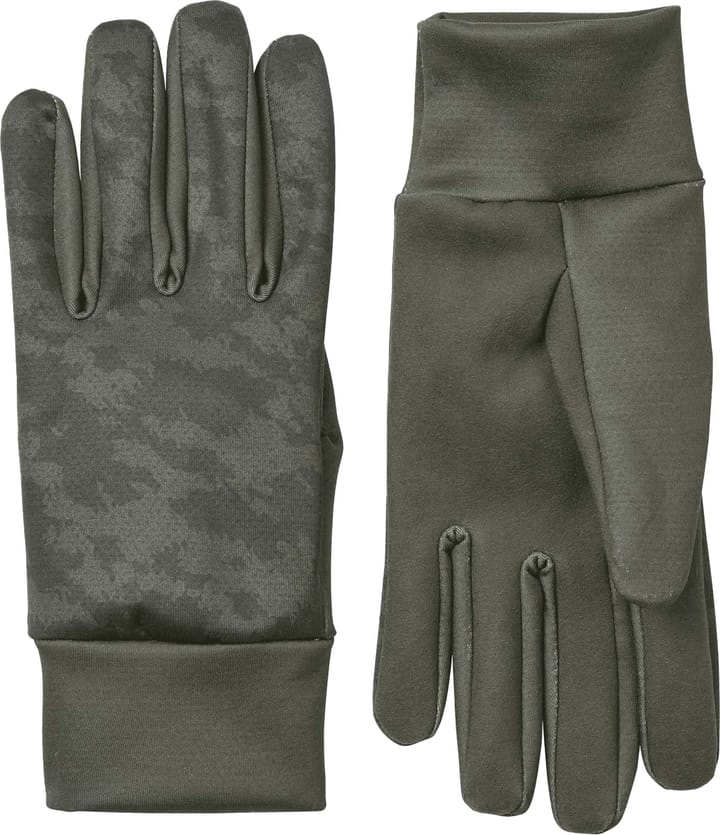 Sealskinz Water Repellent Skinz Print Nano Fleece Gloves Olive Sealskinz