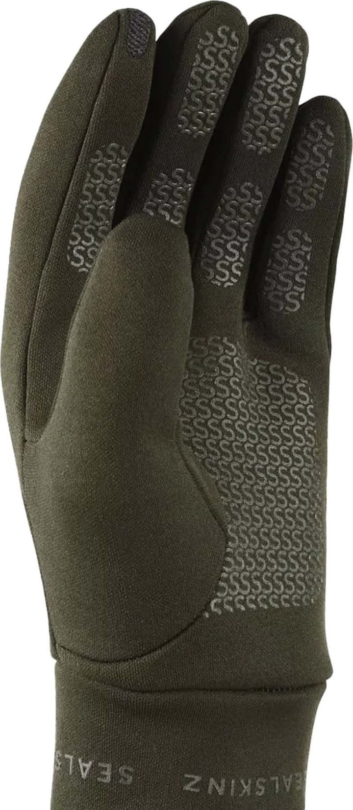 Sealskinz Water Repellent Nano Fleece Glove Olive Sealskinz