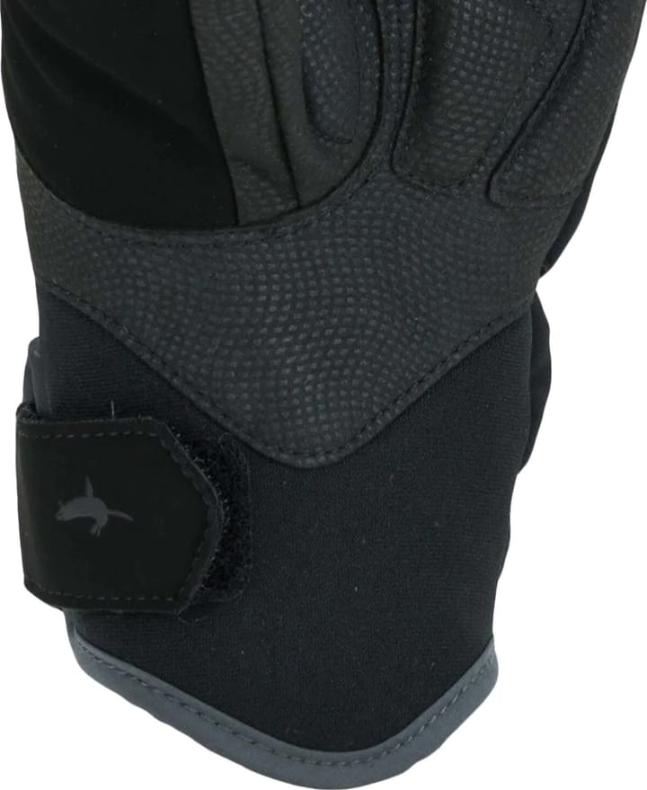 Waterproof Extreme Cold Weather Cycle Split Finger Glove Black/Grey Sealskinz