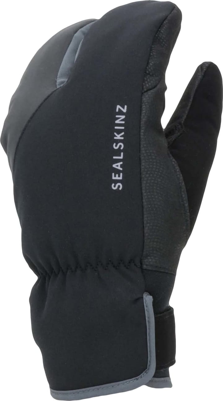 Sealskinz Waterproof Extreme Cold Weather Cycle Split Finger Glove Black/Grey Sealskinz Sealskinz Waterproof Extreme Cold Weather Cycle Split Finger Glove Black/Grey Sealskinz