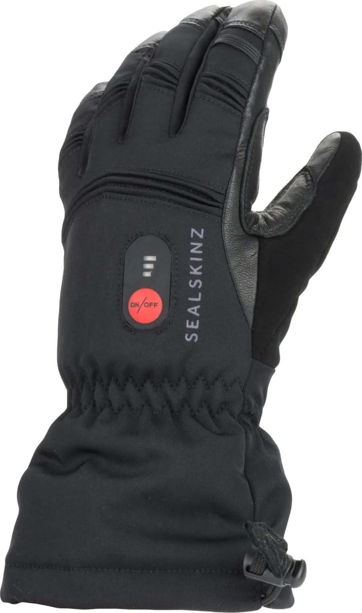 Waterproof Heated Gauntlet Black Sealskinz