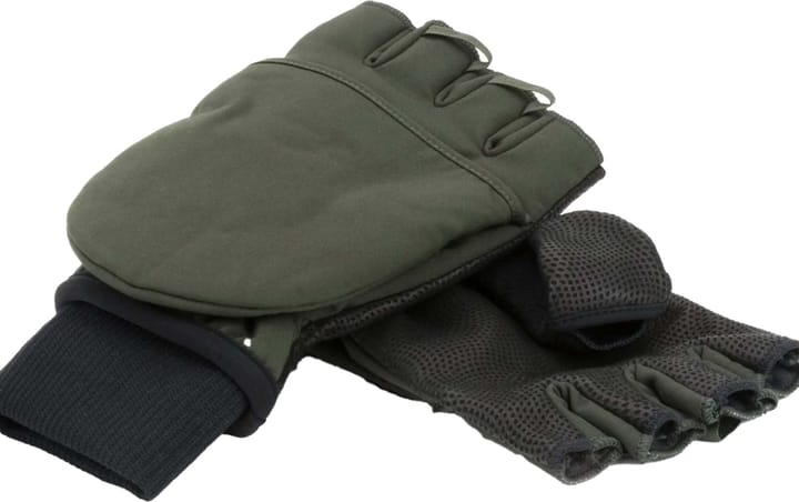 Windproof Cold Weather Convertible Mitt Olive Green/Black Sealskinz