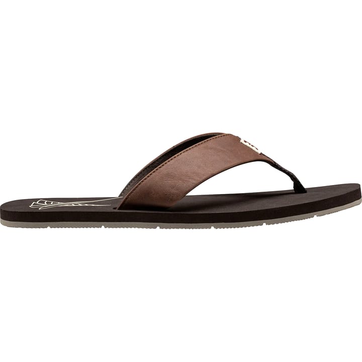 Helly Hansen Men's Seasand Leather Sandal 2 Espresso Helly Hansen