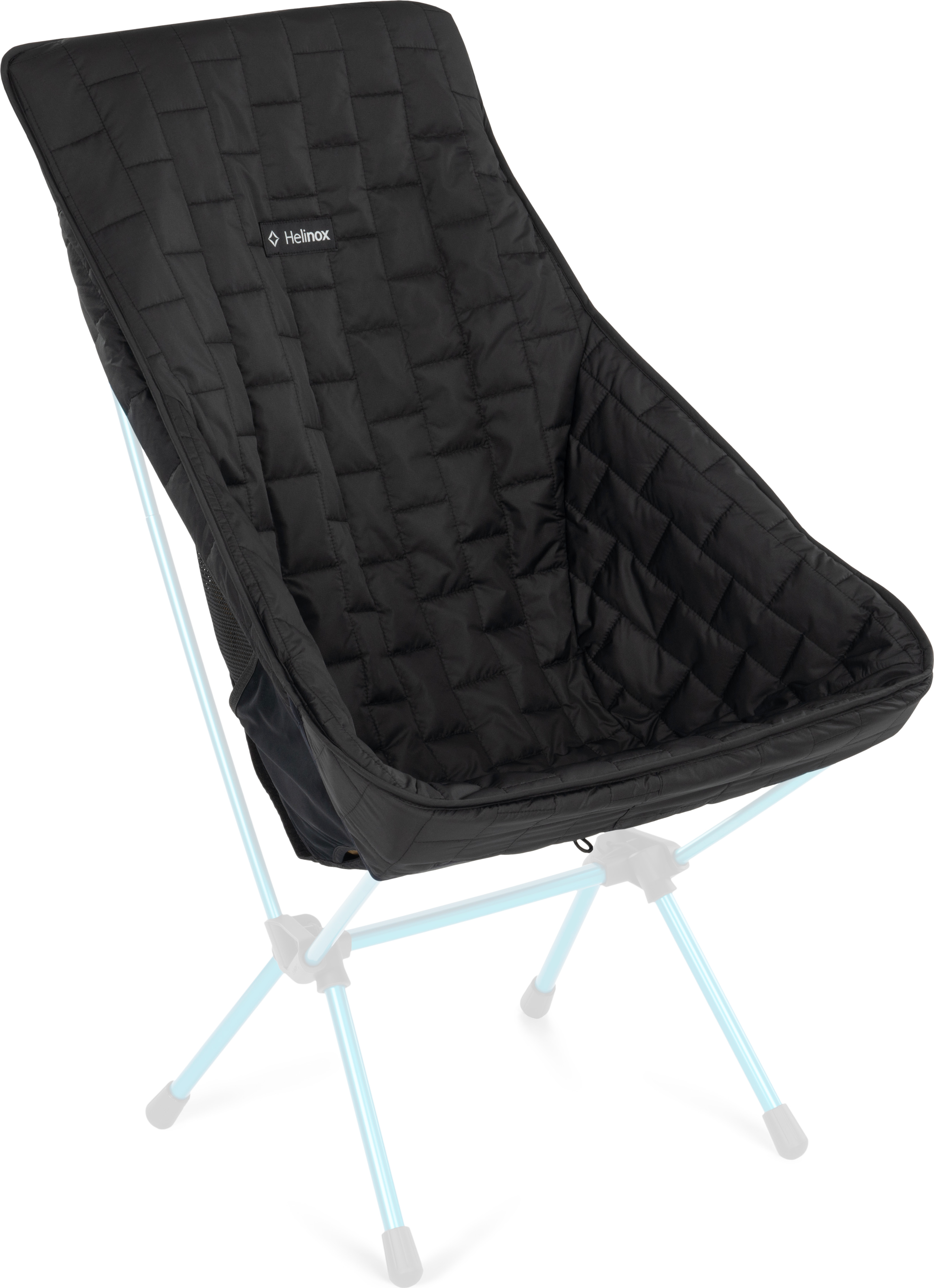 Helinox Seat Warmer For Chair One Highback (Re) Black/coyote Tan Campingmøbler Black/ Coyote Tan One Size