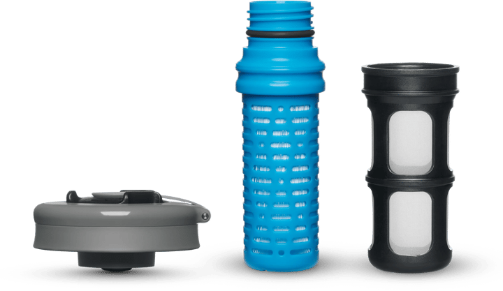 Hydrapak Seeker+ Gravity Filter Kit 6 L Mammoth Grey Hydrapak