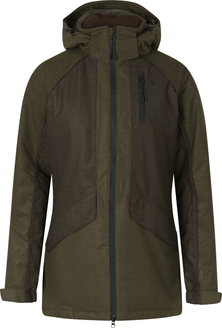 Seeland Women's Avail Aya Insulated Jacket Pine Green/Demitasse Brown Seeland