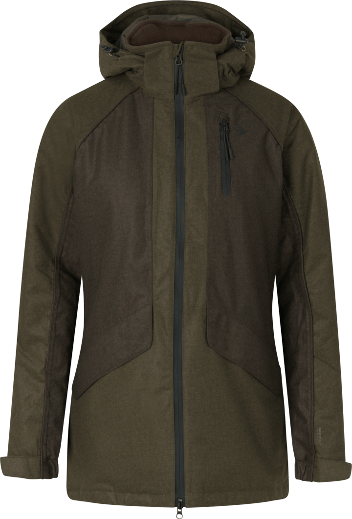 Women's Avail Aya Insulated Jacket Pine Green/Demitasse Brown Seeland