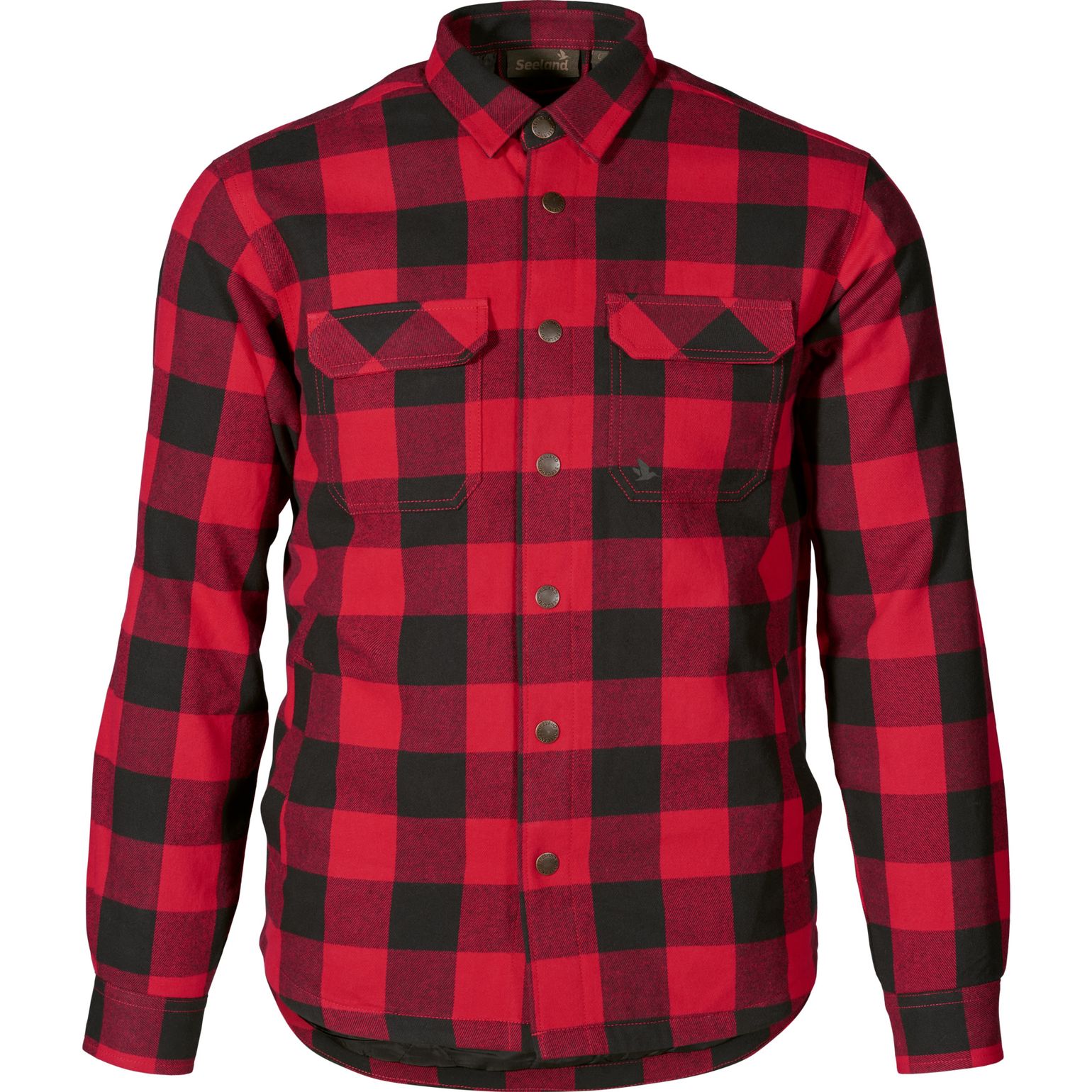 Seeland Men's Canada Shirt Red Check