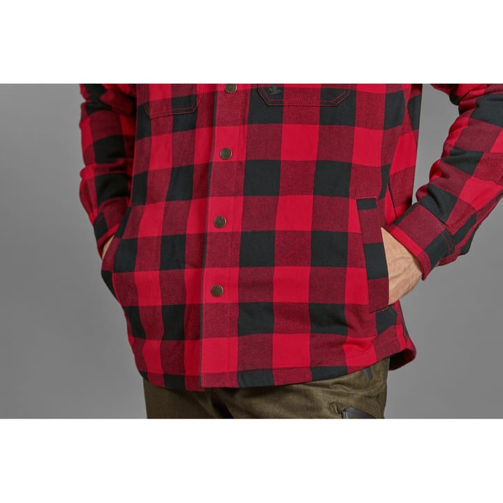 Seeland Men's Canada Shirt Red Check Seeland