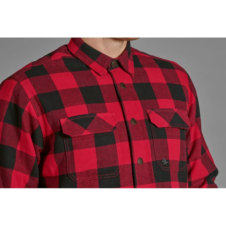 Men's Canada Shirt Red check Seeland