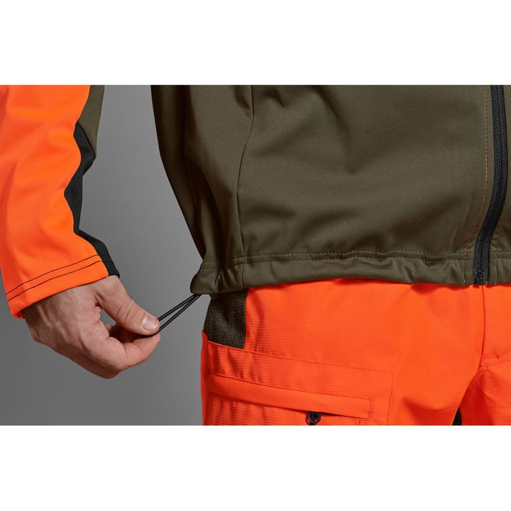 Seeland Men's Force Advanced Softshell Jacket Hi-Vis Orange Seeland