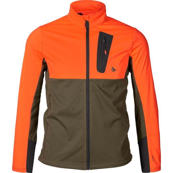 Seeland Men's Force Advanced Softshell Jacket Hi-Vis Orange Seeland