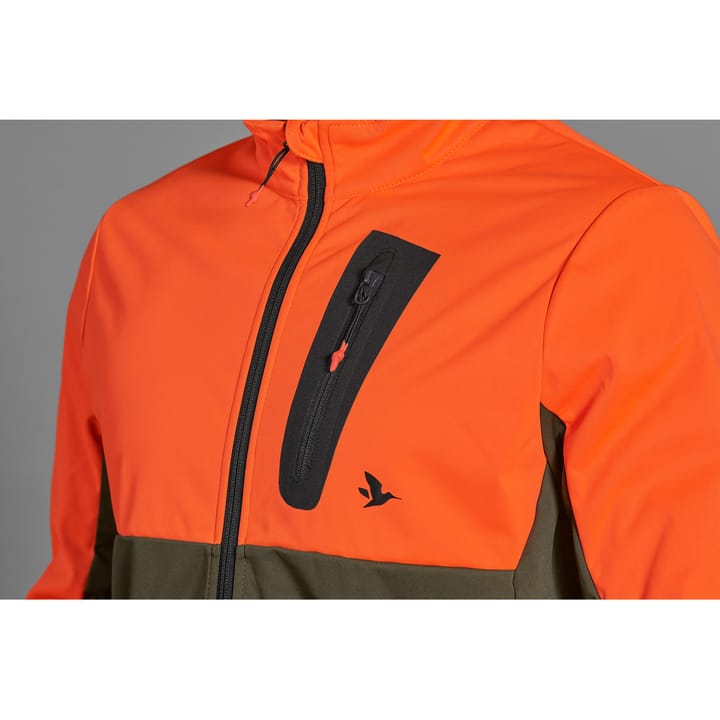Seeland Men's Force Advanced Softshell Jacket Hi-Vis Orange Seeland