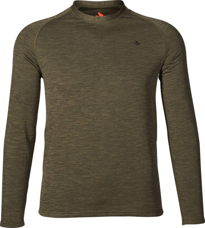 Men's Active L/S T-Shirt Pine green Seeland