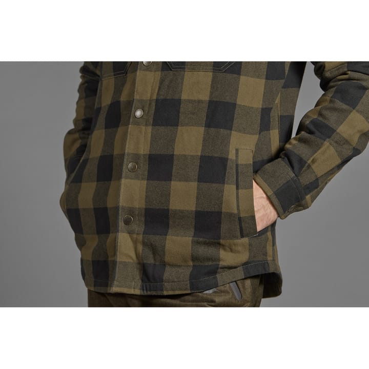 Seeland Men's Canada Shirt Green Check Seeland