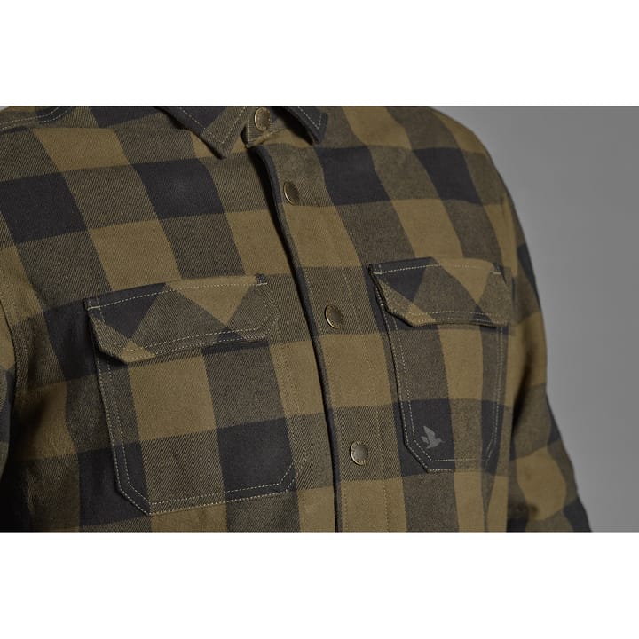 Seeland Men's Canada Shirt Green Check Seeland