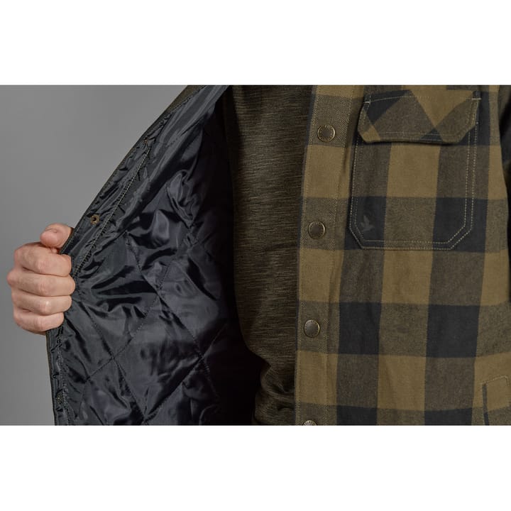 Seeland Men's Canada Shirt Green Check Seeland