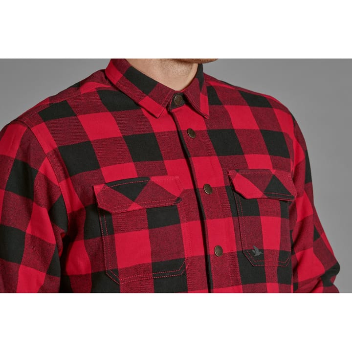 Seeland Men's Canada Shirt Red Check Seeland
