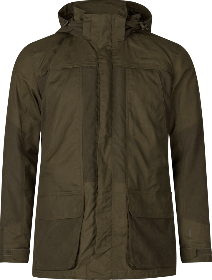 Men's Key-Point Elements Jacket Pine Green/Dark Brown Seeland